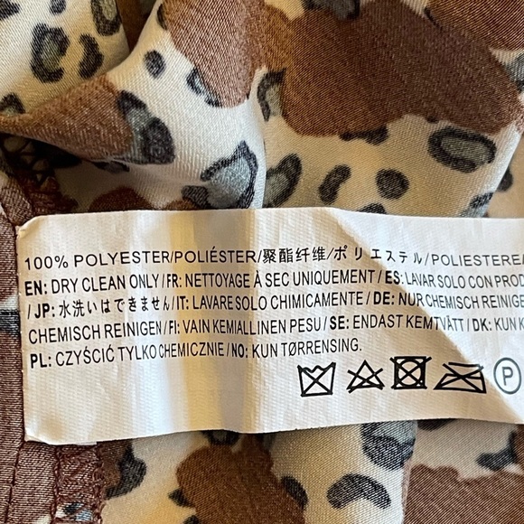 💥SALE💥MOON RIVER MULTI PRINT SHEATH DRESS SZ LG - Picture 9 of 9